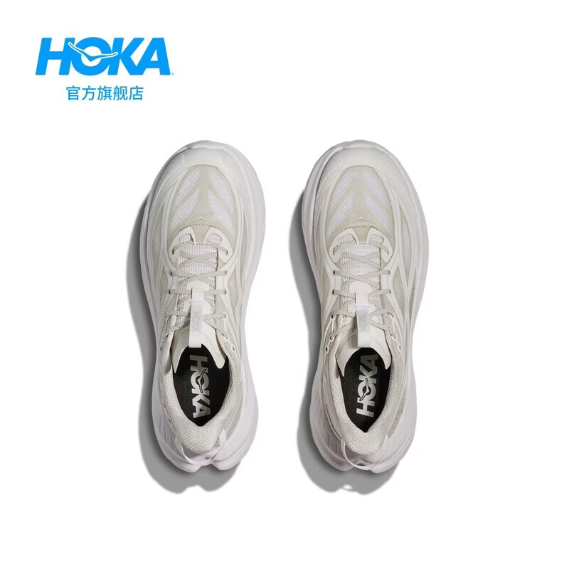 HOKA女款夏舒适轻盈运动休闲鞋马赫先锋版MACH REMASTERED耐磨透气 【新色】晨霜白/宇宙灰 36