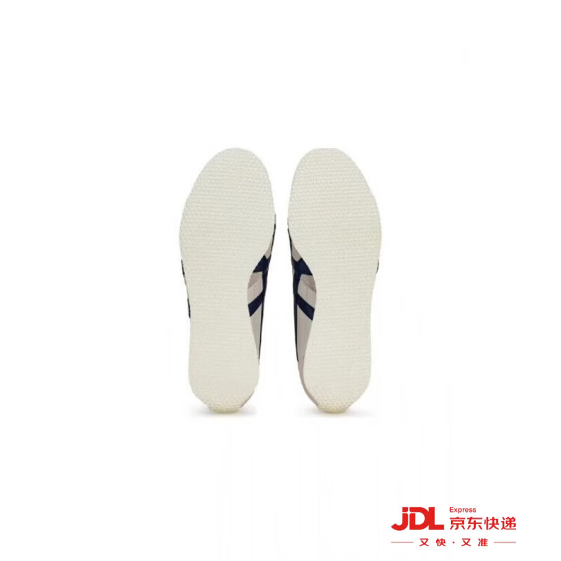 Onitsuka Tiger鬼塚虎男女款中性鞋子复古舒适运动休闲鞋男RUNSPARK 米色/蓝色-250 42.5