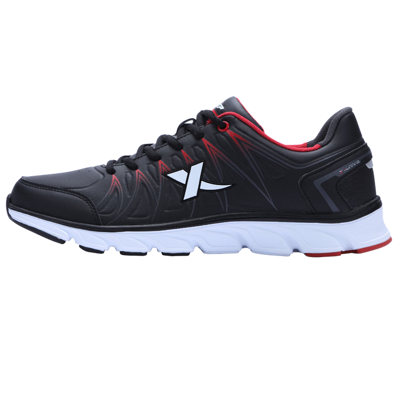 XTEP 特步 男子跑鞋 983419119503 黑红 42