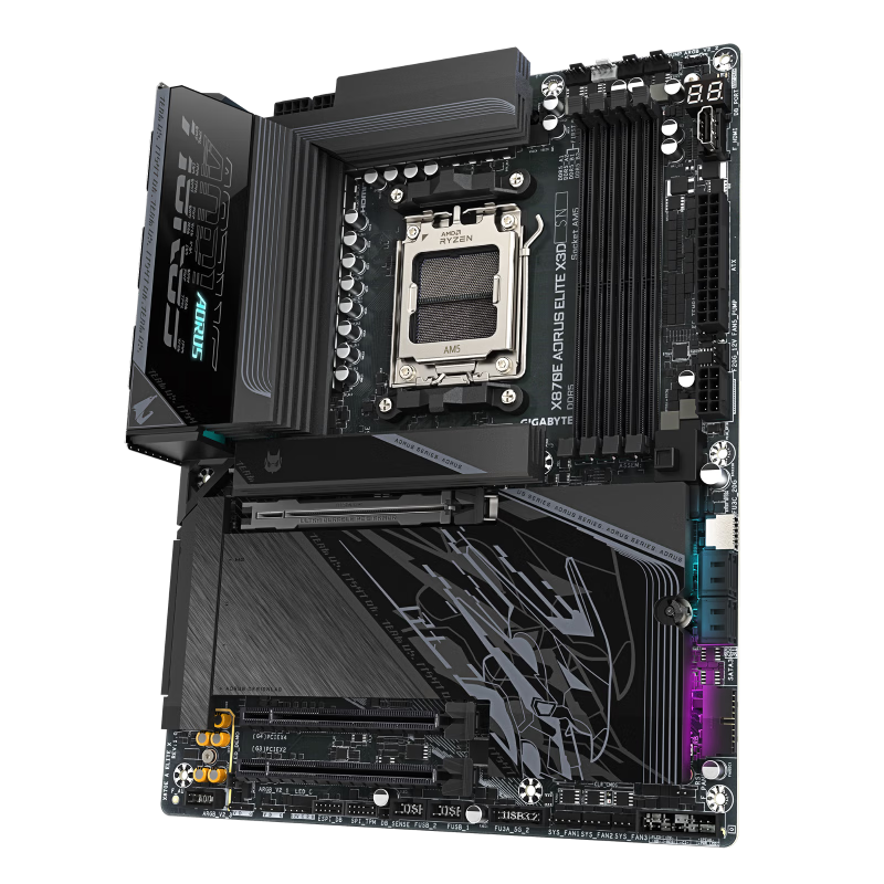 技嘉 X870E 24 X3D X870M ITX DDR5 图 7