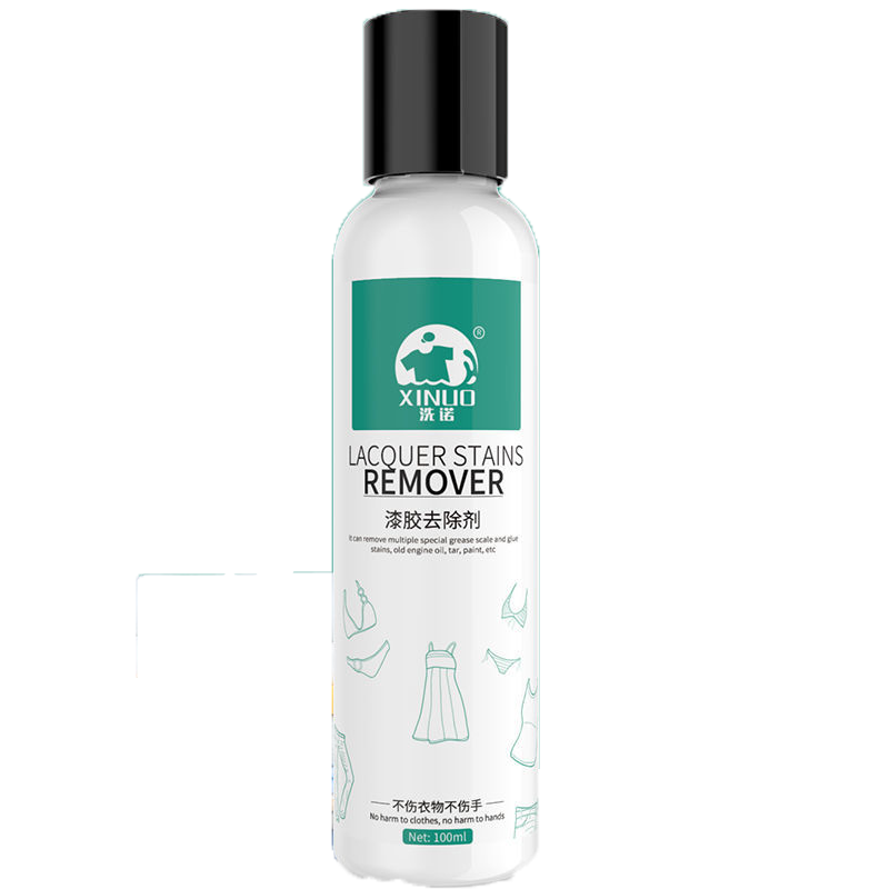 洗諾（XINUO）衣服去油漆丙烯顏料100ml衣物除膠水清洗劑乳膠漆記號筆清除劑