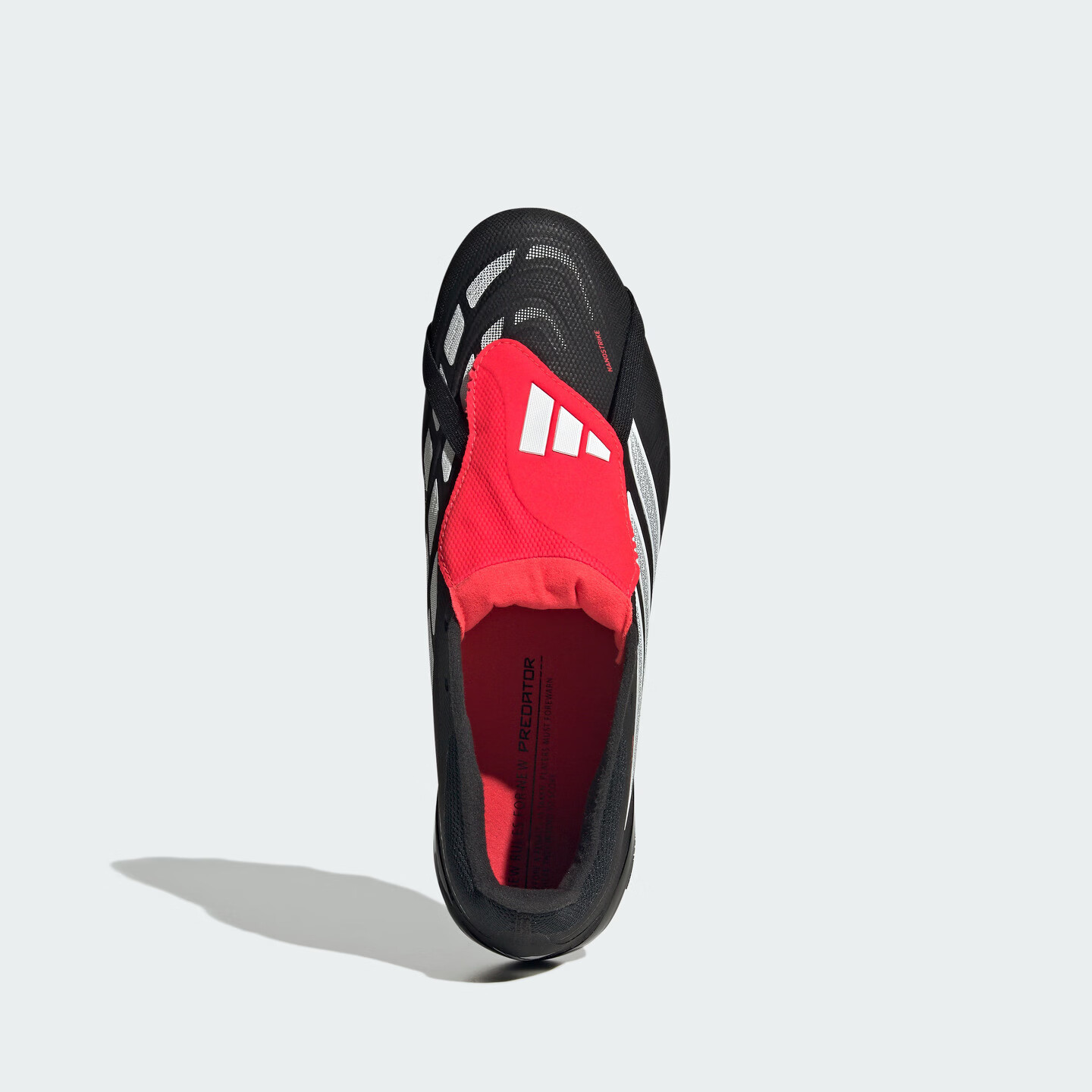 adidas PREDATOR LEAGUE FT人草2G/3G AG定制足球鞋男女阿迪达斯 黑色/白色/亮红 40