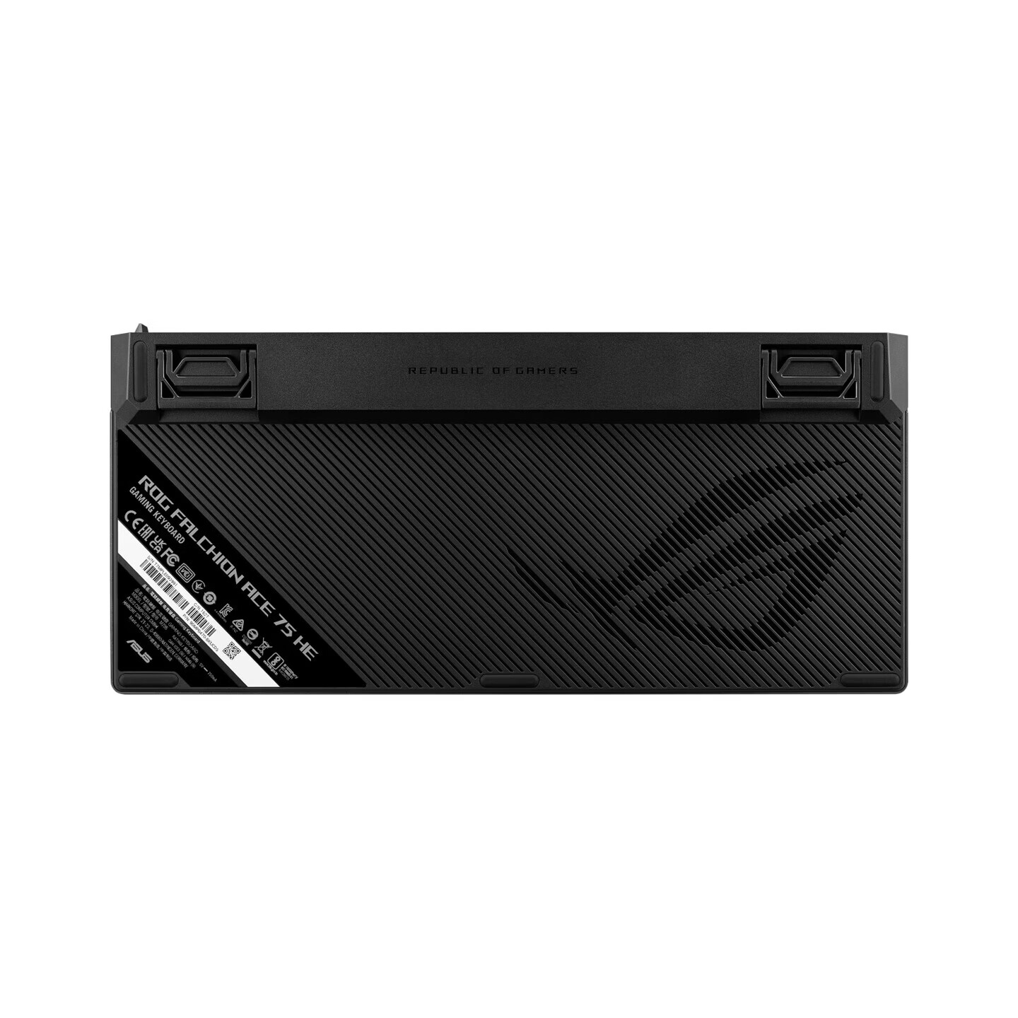 ROG【发顺丰 明日达】ROG魔导士ACE 75HE PBT 游戏磁轴键盘ROG玩家国度 改装三模无线蓝牙 魔导士ACE 75HE 暗夜黑 ROG HFX V2X 磁轴