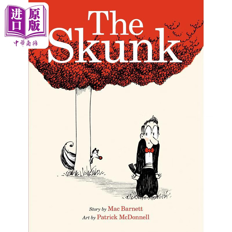 patrick mcdonnel the skunk 臭鼬 英文原版儿童精品绘本 动物故事 7