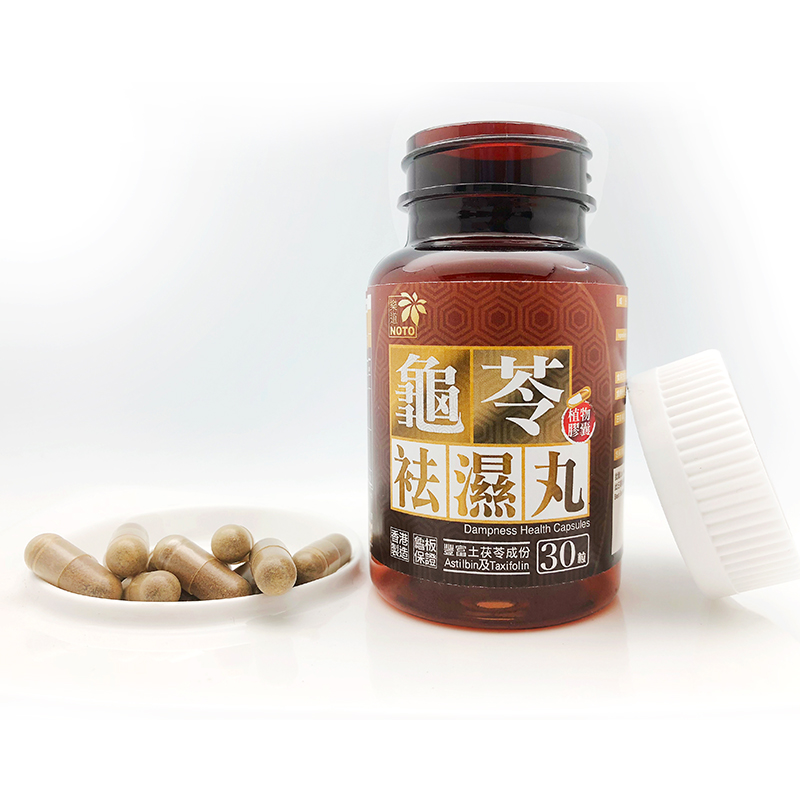 樂道(NOTO) 龟苓祛湿丸中药健脾湿热湿气重水肿健脾利肠滋肾香港万宁版30粒 祛湿丸万宁版 30粒*1盒