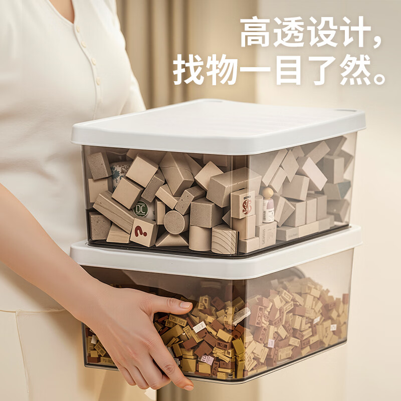 禧天龙10L明白收纳箱3个 27.9元，禧天龙15L明白收纳箱3个 35.9元 - 86线报