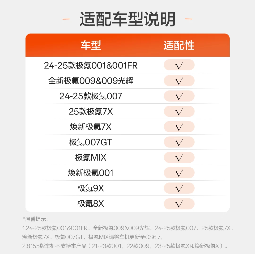 极氪K歌麦克风pro车载生活电器智能音效互联即插即用 适配极氪汽车