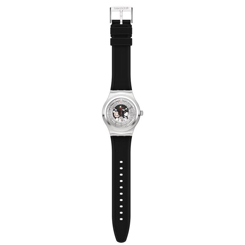 斯沃琪（Swatch）瑞士手表 SISTEM 51金属系列潮流机械送男女友腕表生日节日礼物 【精美礼袋】强势回归 YIS431 42mm