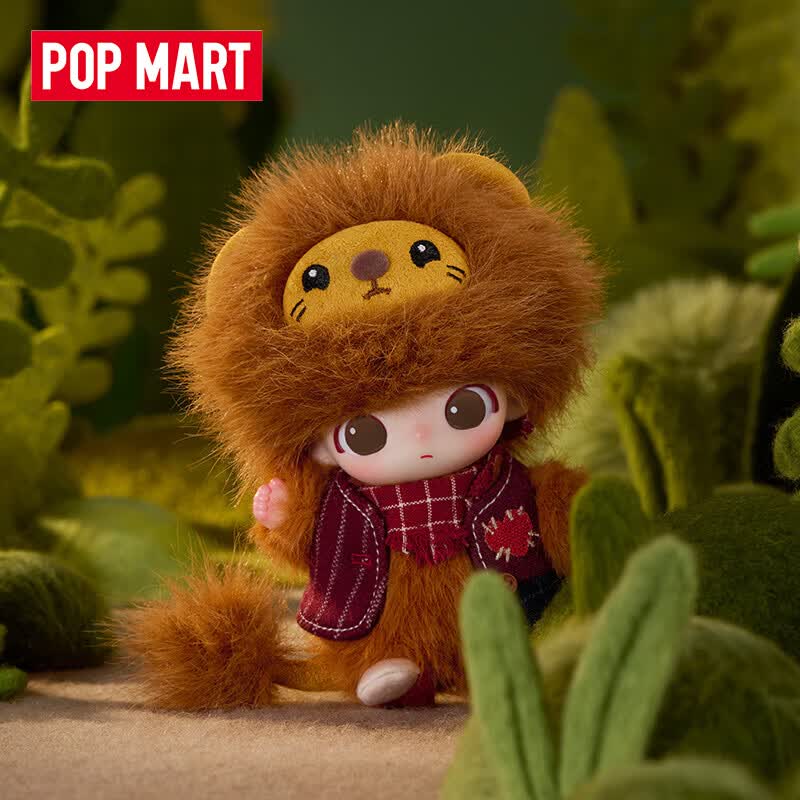 POP MART泡泡玛特 DIMOO秘密话剧社系列-搪胶毛绒挂件盲盒潮玩礼物 随机1个 不支持七天无理由退换