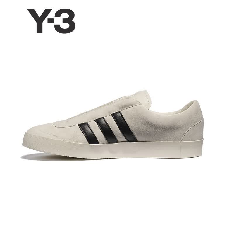 Y-3【618】y3 GAZELLE男士休闲鞋德训鞋55-KJ9189 白色 38.5 (235mm) UK5.5