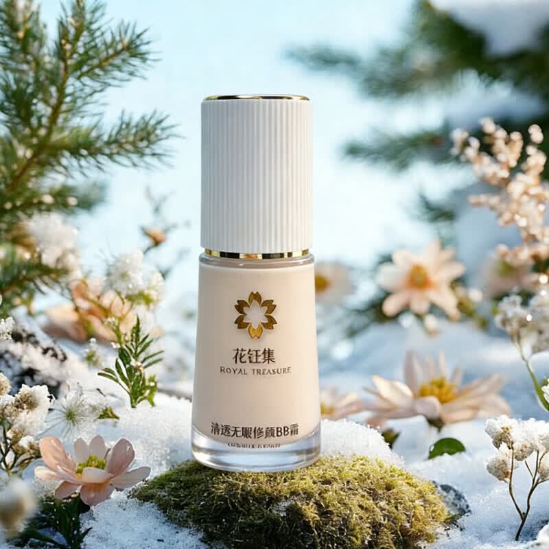 KIDC花钰集花钰集鱼子酱bb霜花玉集隔离遮瑕粉底液 花钰集清透无暇BB霜 40ml