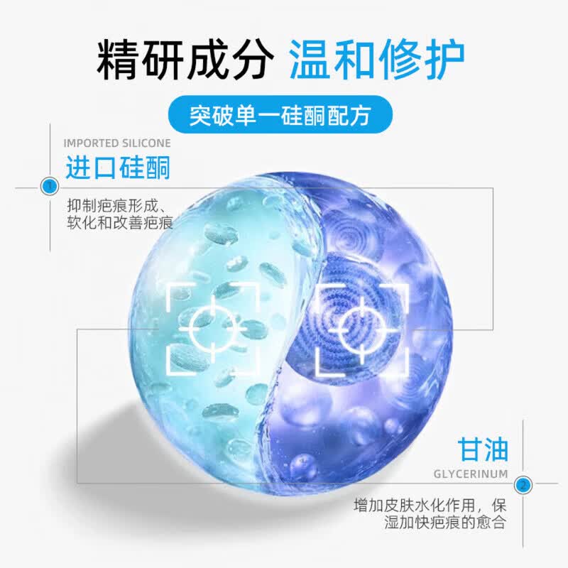 芭贝畅医用疤痕软膏硅酮凝胶祛疤膏去疤痕修复除疤烫伤手术剖腹产 三支买二赠一【抚平旧疤】 【官方旗舰 京质保障】