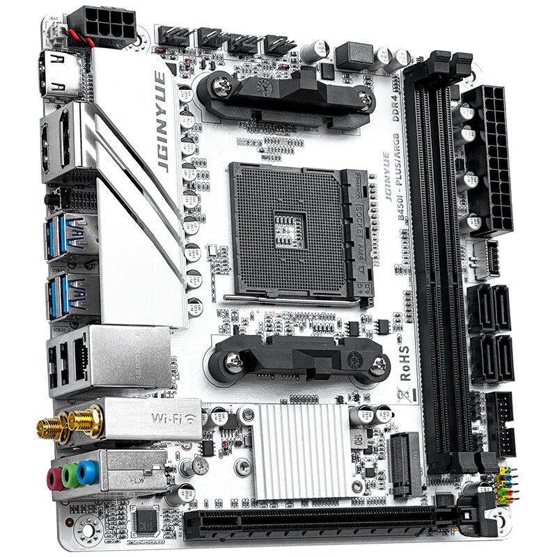 精粤 B450I PLUS ARGB ITX DDR4 图 5