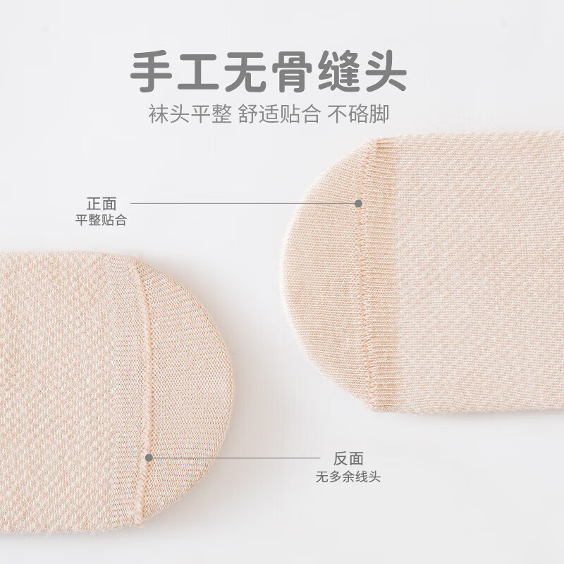 【精选好物】袜子春夏季薄款a类网眼袜宝宝棉袜儿童男女童无骨小 黄灰拼接小猫男宝(三双组) 均码 XS 0-6个月