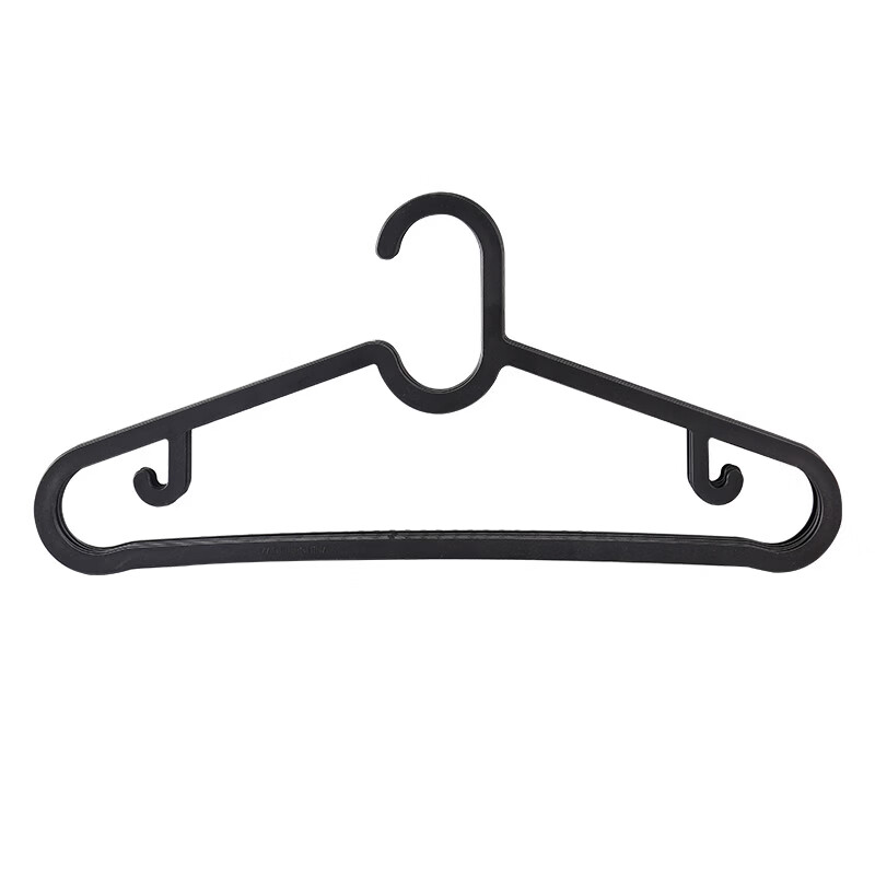 溥畔衣架衣撑撑子晾衣服架无痕衣挂晒挂衣架子收纳挂钩宿舍用学生 白色 50个