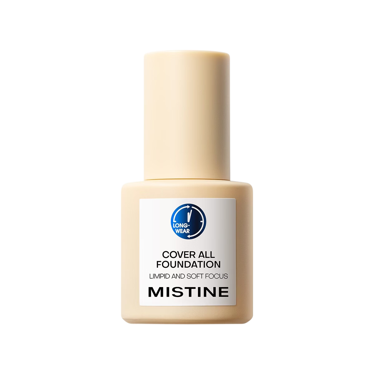 Mistine盾粉底液遮瑕持久不脱妆水润保湿提亮肤色C 【混皮】NN120-自然暖调30g