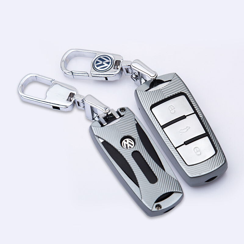 车之辉 大众迈腾钥匙包 迈腾r36 b7l b6钥匙套 大众cc汽车专用金属