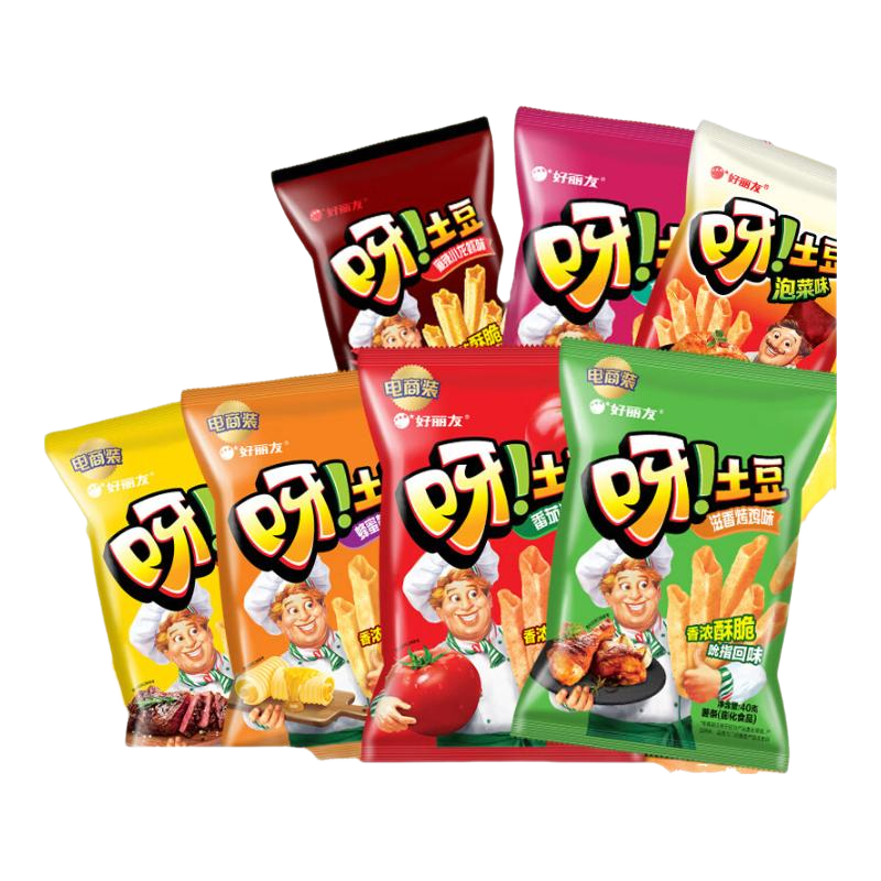 好丽友（ORION）呀土豆零食休闲零食薯条膨化食品宿舍办公室小零食 【韩国泡菜味】40g