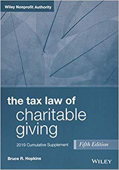 【预订】the tax law of charitable giving: 2019