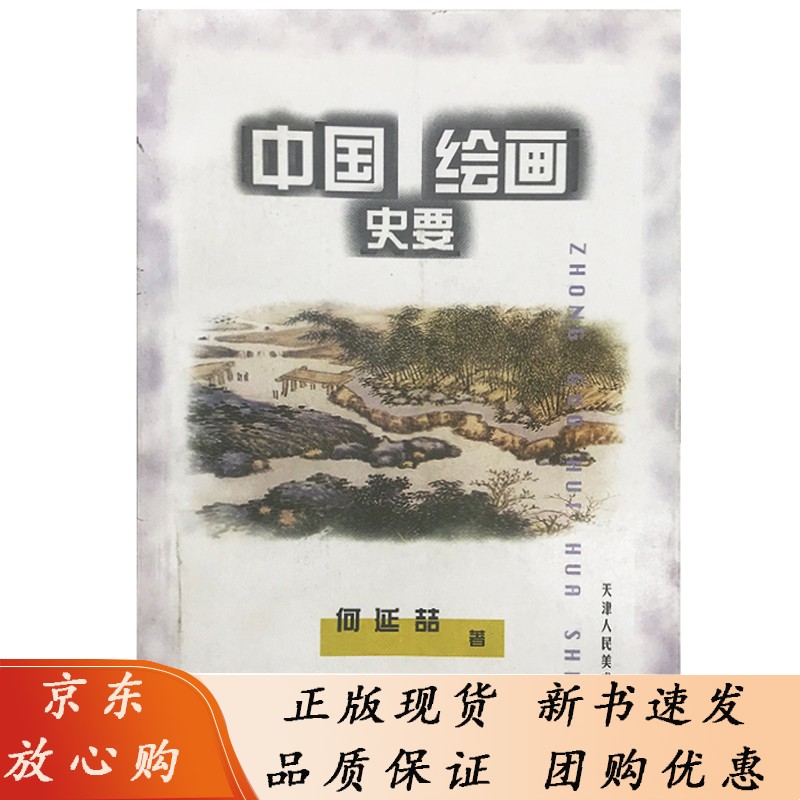 中国绘画史要何延喆艺术院校美术历史简史书考研笔记书籍 美术史书籍艺术研究资料书籍 天津人美