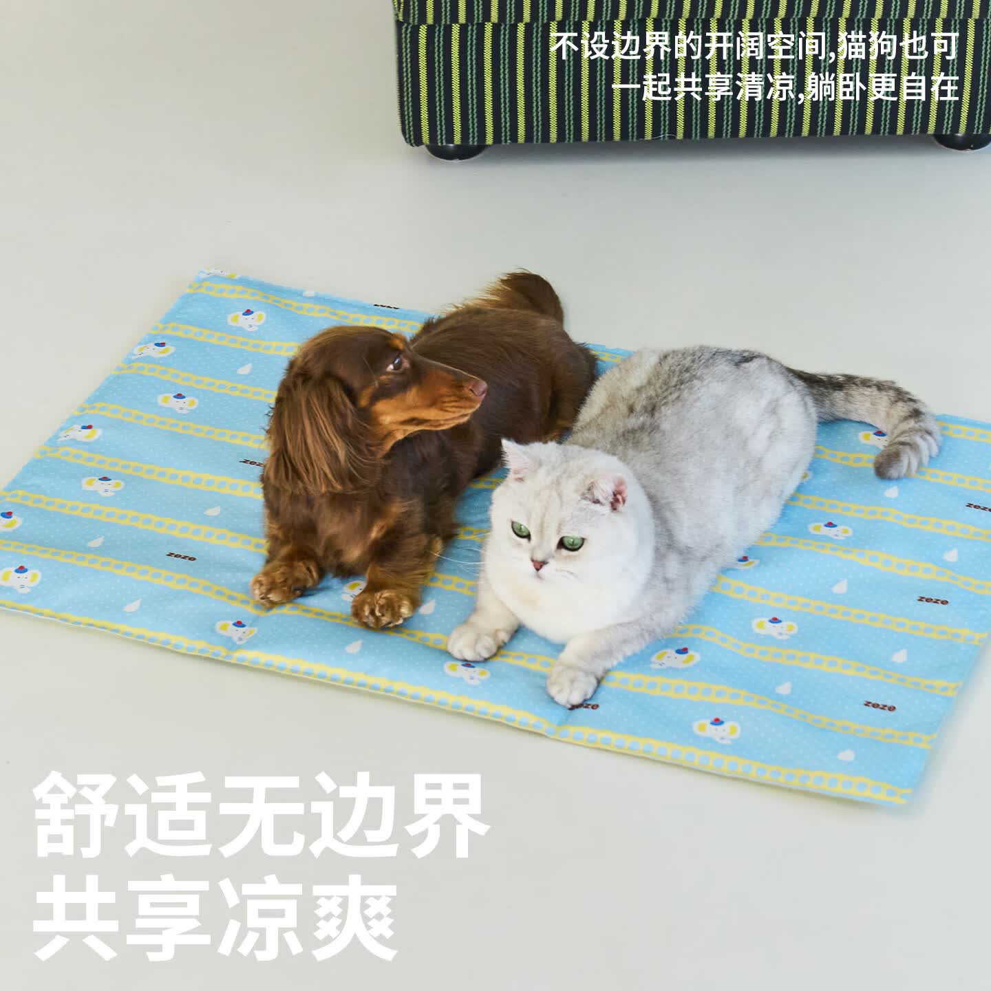 ZEZE小象宠物清凉冰垫S 23.9元，ZEZE小象宠物清凉冰垫M 31.9元 - 86线报
