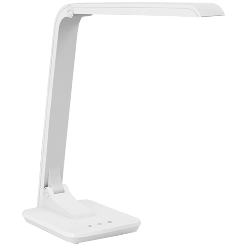 冠雅led充電臺燈充插兩用學(xué)生宿舍學(xué)習閱讀燈電池可拆卸調光色A228 白色【5600mA】調亮度調色溫 觸摸開(kāi)關(guān)