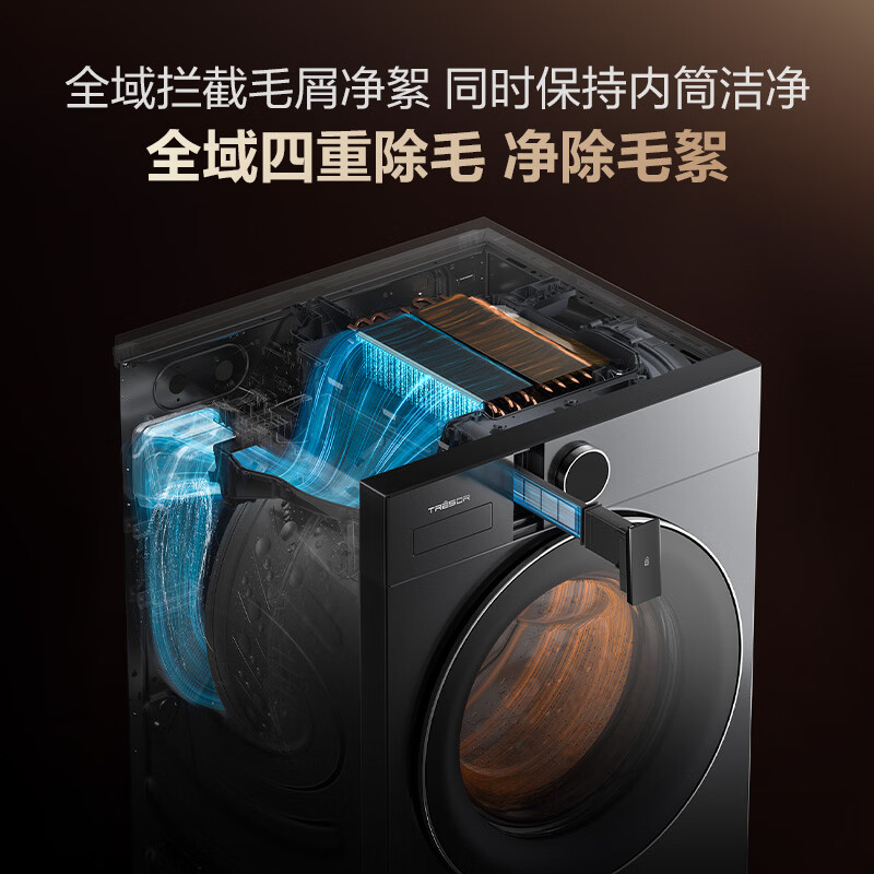 海信(Hisense)【价保618】洗衣机大薄荷2.0E5S 滚筒热泵洗烘 纯平嵌入 健康活水洗 全家筒四筒 以旧换新国家补贴 多筒 |四筒|洗鞋机