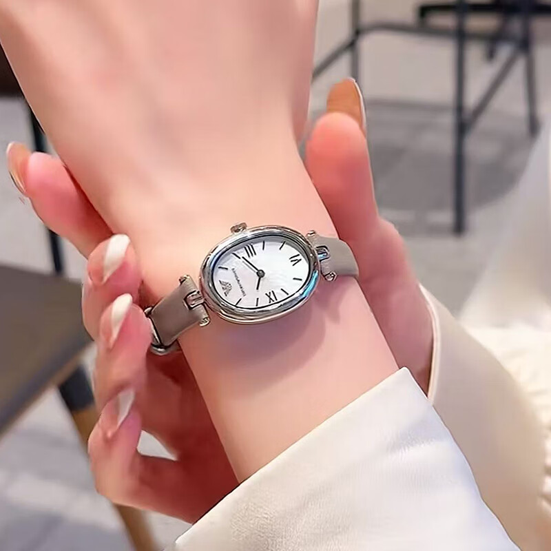 EMPORIO ARMANI阿玛尼手表女士时尚满天星欧美表石英款腕表情人节生日礼物送女友 新品AR11779