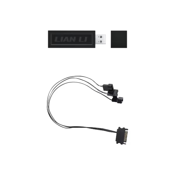 LIANLI联力无线系列通用控制器（发射器）V2版-黑（内含额外供电sata线）