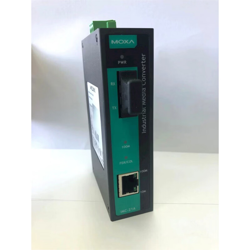 MOXA IMC-21A-S-SC 入门级 单模10/100BaseT(X) 摩莎光电转换器