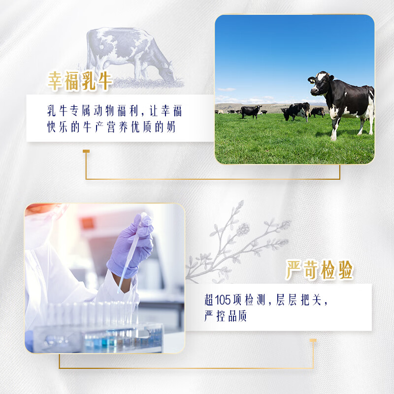特仑苏纯牛奶250mL×12盒来自限定专属牧场