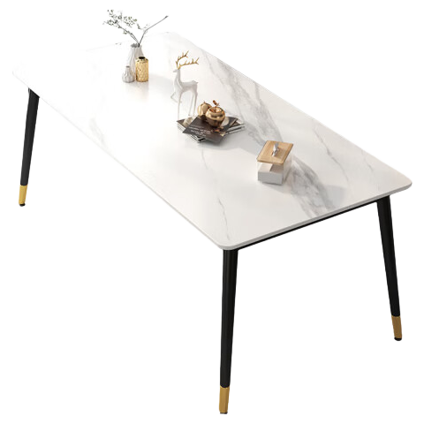 全品屋岩板餐桌120cm×70cm哑光雪山白12mm厚 99元 - 美泡泡 全品屋岩板餐桌120cm×70cm哑光雪山白12mm厚 99元 - 美泡泡