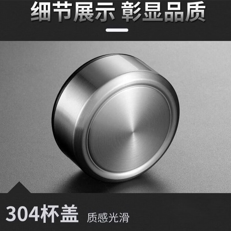 舒馨双层加厚高硼硅鹅蛋玻璃杯304全钢盖大容量家用办公耐高温喝水杯 钢盖双层400ml【杯套+杯刷】 容量