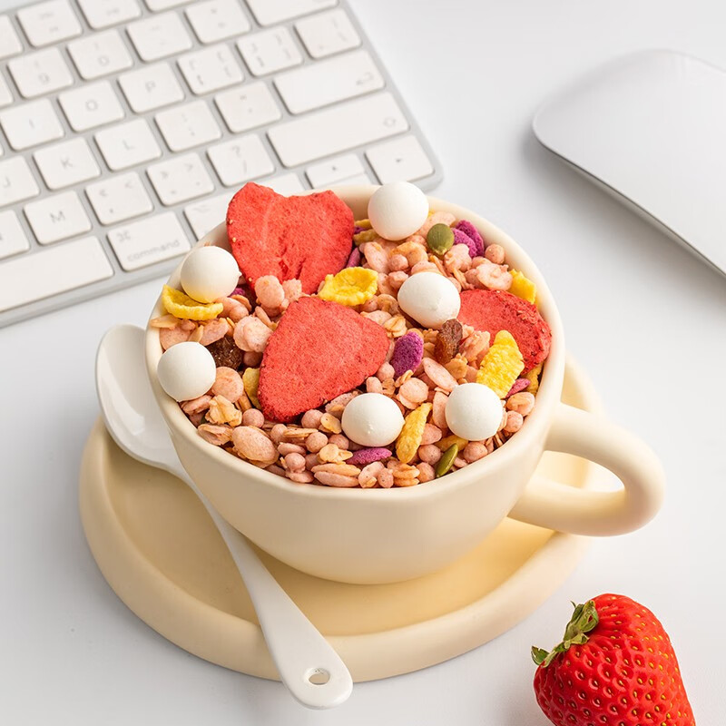 好麦多奇亚籽水果酸奶坚果麦片105g即食代餐营养早餐配牛奶 【推荐全家福】酸奶水果牛乳燕麦组合*6袋