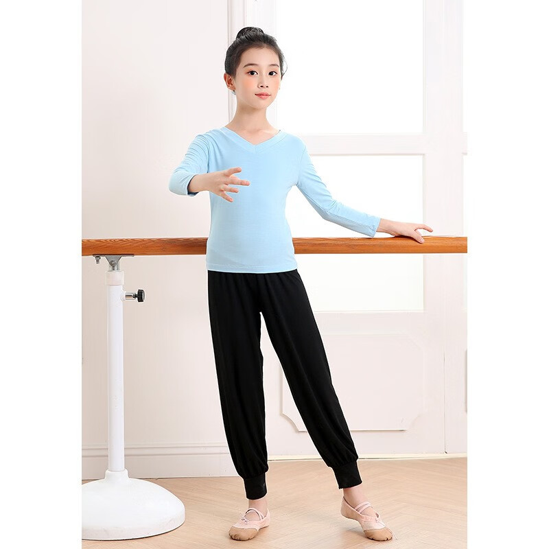 瑜伽服儿童舞蹈服女莫代尔形体练功服少儿瑜伽服中国舞跳舞服拉丁舞蹈