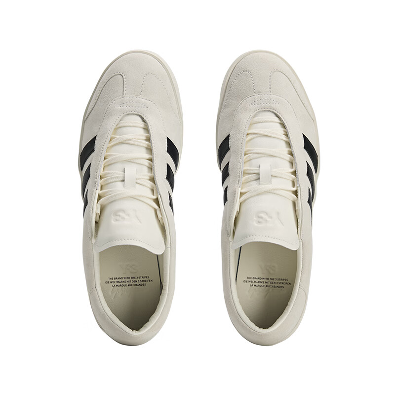 Y-3【618】y3 GAZELLE男士休闲鞋德训鞋55-KJ9189 白色 38.5 (235mm) UK5.5