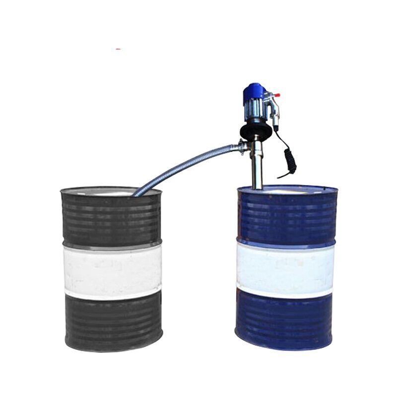 力尚龙防爆电动抽油泵甲醛汽油插桶泵汽油泵防爆油抽不锈钢加油泵