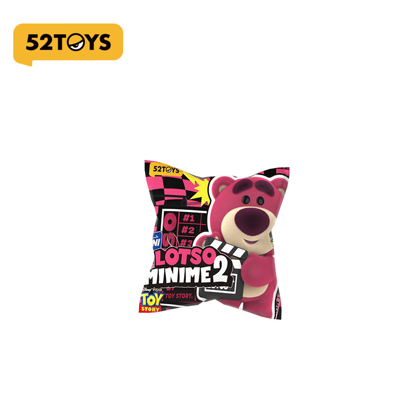 52TOYS 玩具总动员草莓熊Minime系列2盲盒潮玩手办玩具周边摆件端午礼物 单个盲盒 (每盒内含3只 随机发)