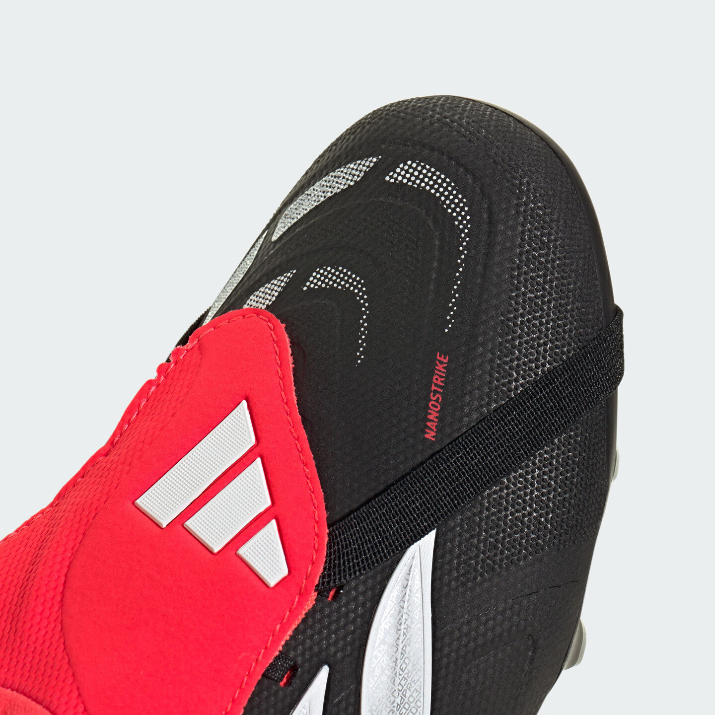 adidas PREDATOR LEAGUE FT人草2G/3G AG定制足球鞋男女阿迪达斯 黑色/白色/亮红 40