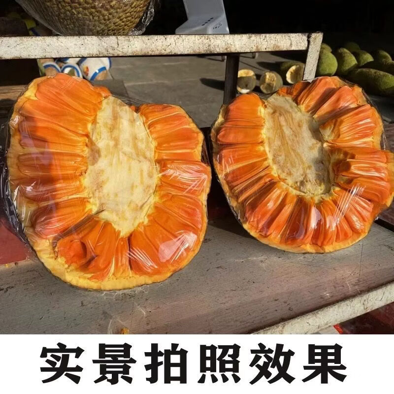 正宗红肉菠萝蜜当季新鲜水果一整个树上熟波罗蜜脆甜干包顺丰包邮 印尼红菠萝蜜 13-14斤整个果发货