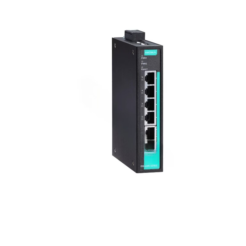 MOXA EDS-G205-1GTXSFP 5口千兆 摩莎工业交换机 5个