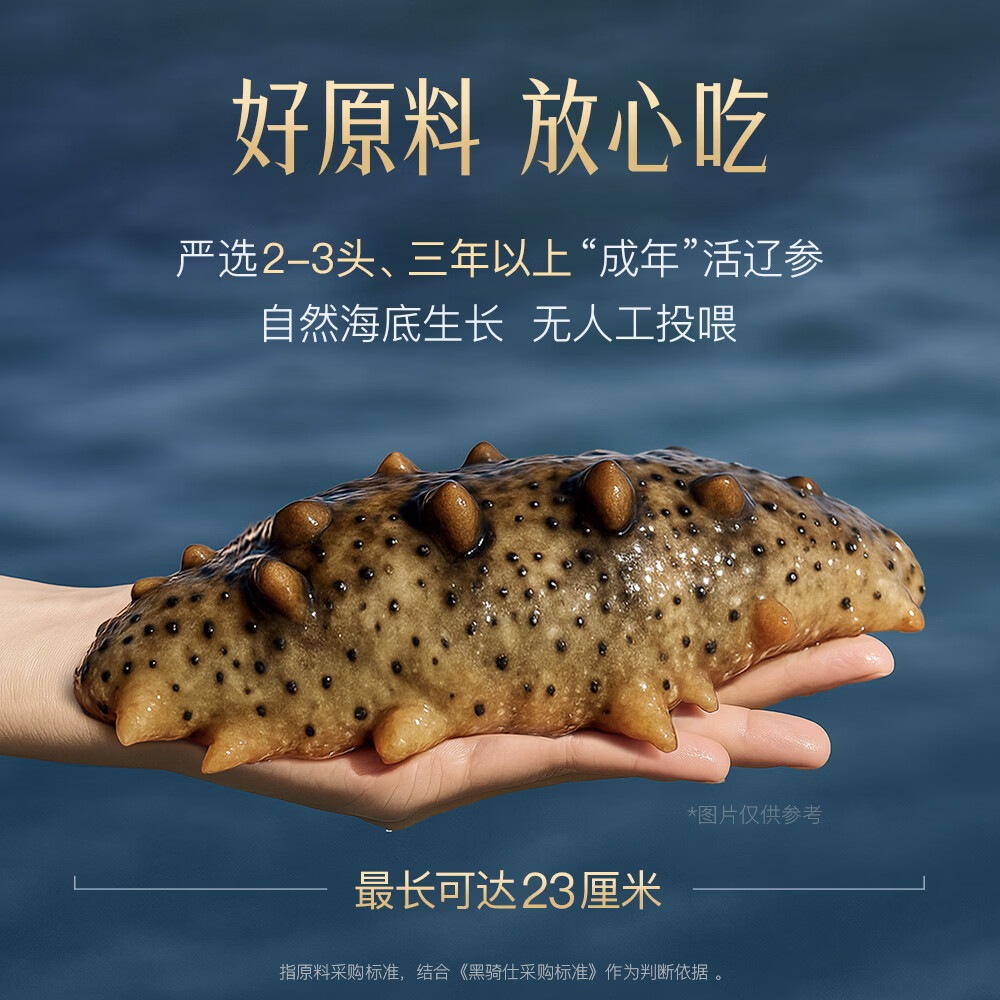 黑骑仕 鲜蒸海参【端午礼盒】17g*7 周期套餐正宗辽参全家滋补免解冻撕开即食 【单周套餐-浓香高汤味】17g*7支(首次购买推荐)