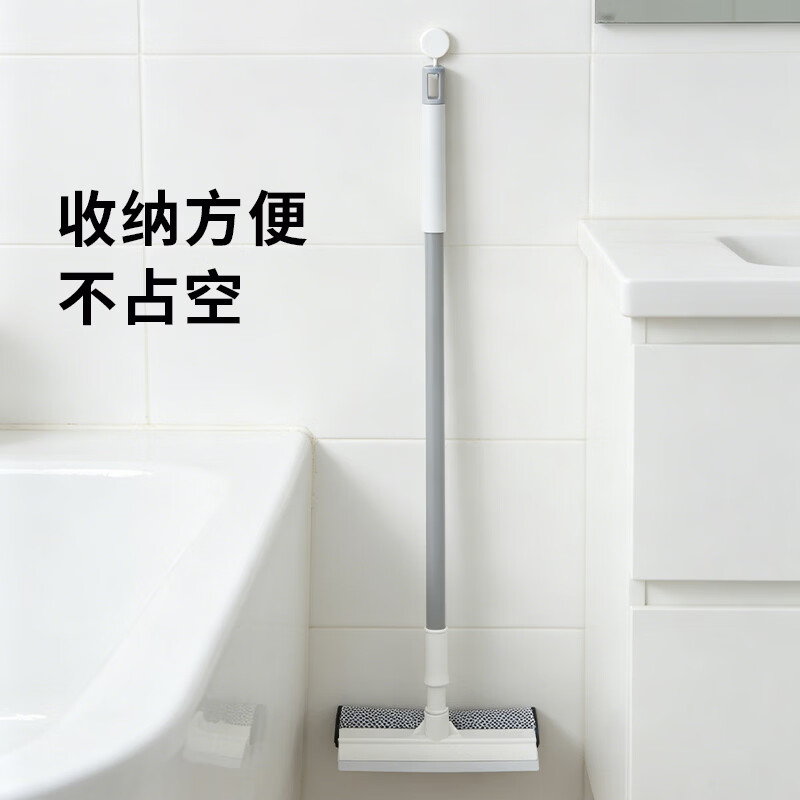 清清美擦玻璃神器家用窗户擦玻璃刮水器保洁家政专用清洁地板汽车刮水器 【可伸缩】长杆刮水器*赠挂钩