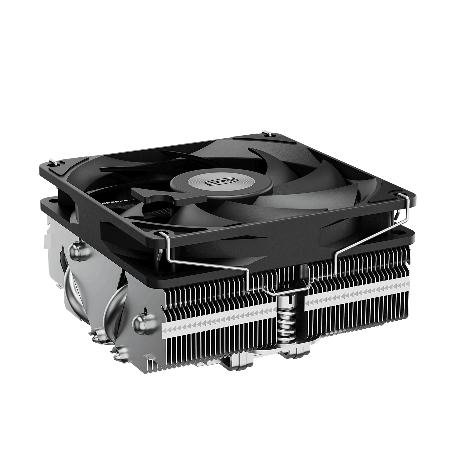 ��Ƶ3��PCCOOLER��RC400-53 ITX����CPUɢ���� ����ѹʽ/53mm�߶�/4�ȹ�/ͭ�׻�������������/֧��1700 AM5��