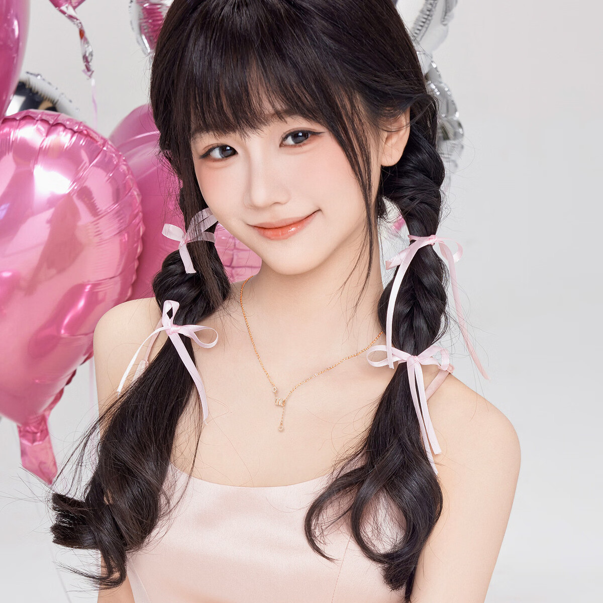 芭比(Barbie)【采用施华洛世奇元素水晶】经典小蛮腰项链女吊坠生日礼物送女友 【白色】猫咪跳动的心