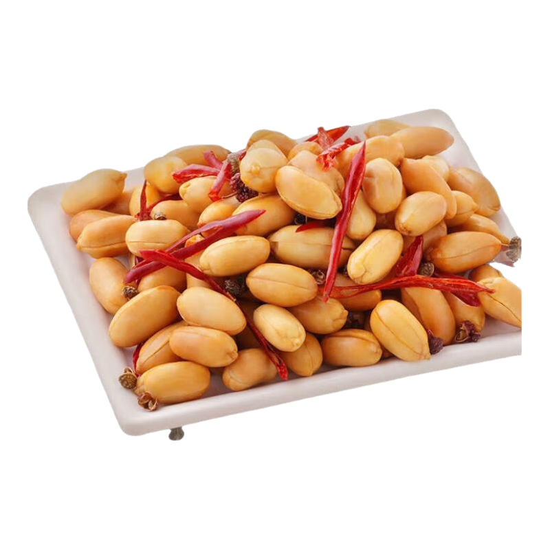 黄飞红麻辣花生米咸蛋黄锅巴香脆椒坚果炒货休闲网红零食黄飞鸿下酒菜 麻辣花生25g*20袋
