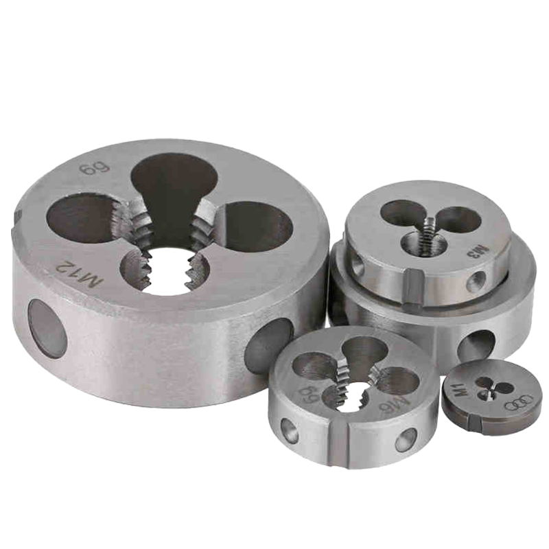 佰瑞特 圓板牙公制手動螺紋套絲機(jī)反牙細(xì)牙螺絲合金鋼絲錐英制美制板牙 M5*0.8牙【標(biāo)準(zhǔn)牙】