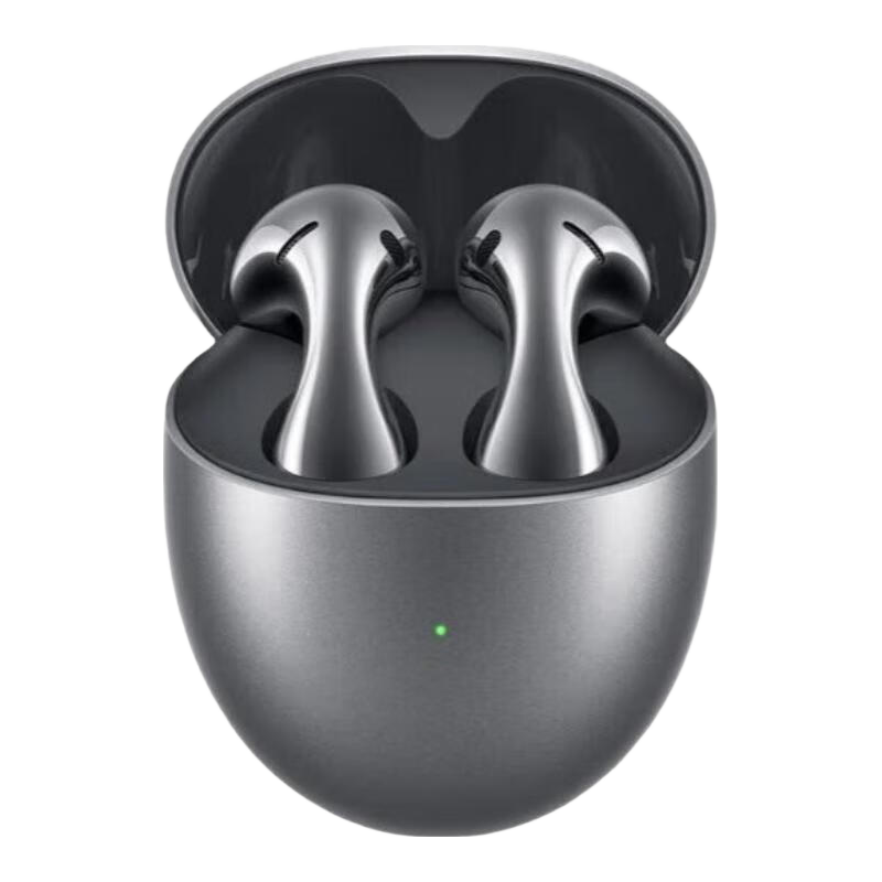 华为HUAWEI FreeBuds 4/5/6系列 二手无线蓝牙 游戏音乐耳机 FreeBuds 5 至臻版 冰霜银