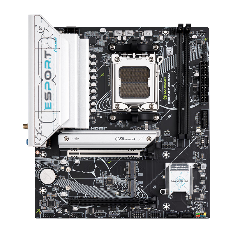铭瑄 MS-eSport B850M WIFI6E 图 3