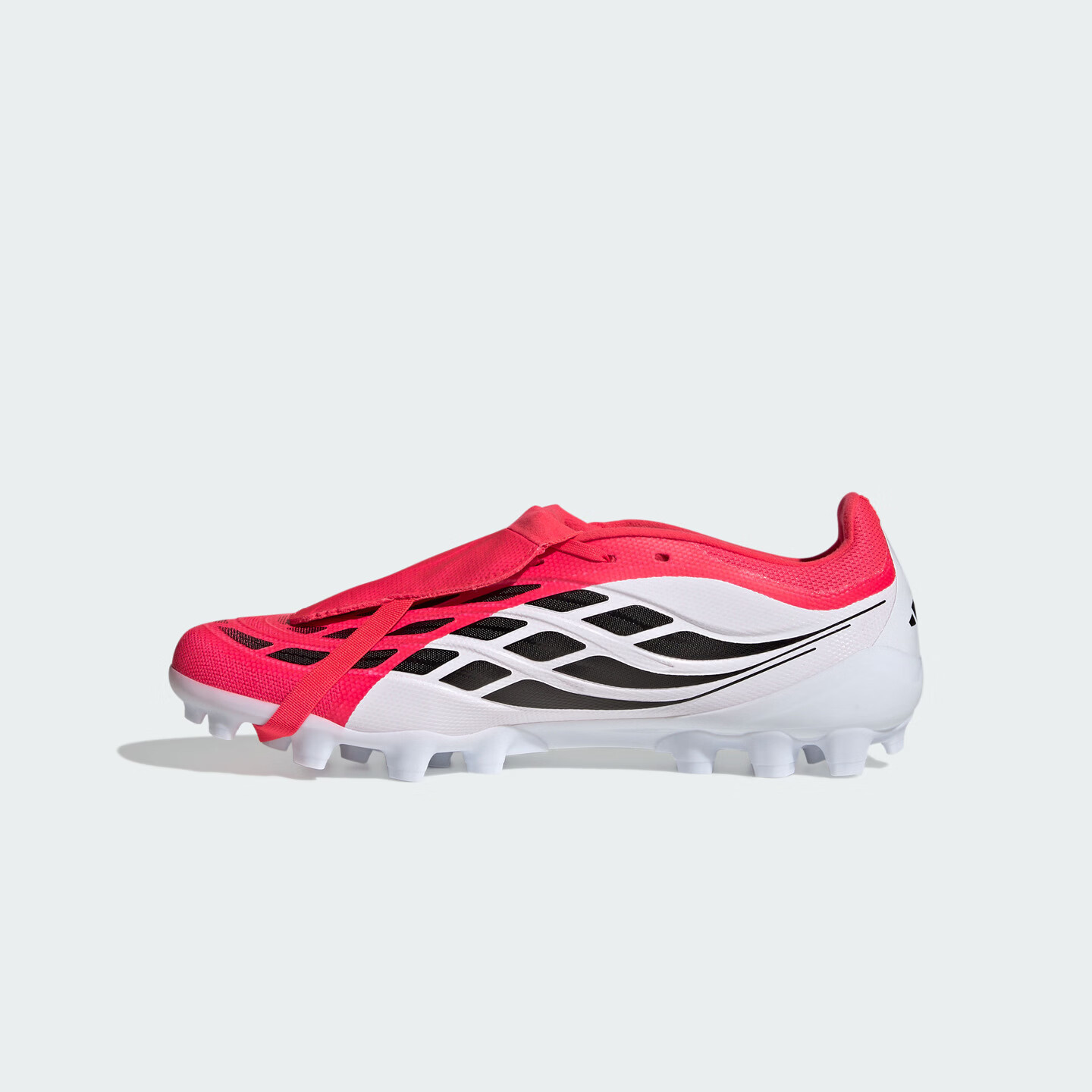 adidas PREDATOR LEAGUE FT人草2G/3G AG定制足球鞋男女阿迪达斯   亮红/黑色/白色   42.5